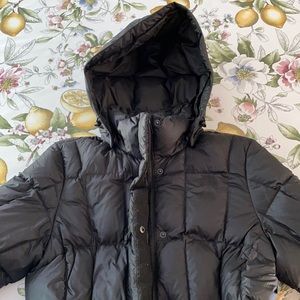 North face long down puff jacket